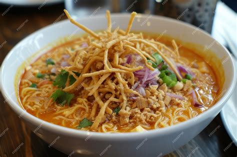  Khao Soi: Un delizioso intreccio di sapori piccanti e cremosi!