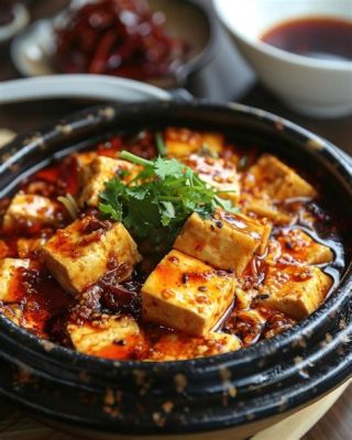  La Delizia Piccante del Mapo Tofu: Un Tufò Delicato Incontra una Salsa Sfiziosa e Ardentissima!