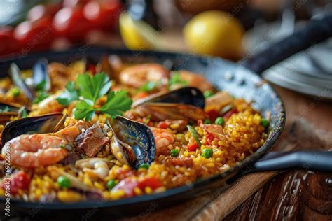  Paella Valenciana: Un'esplosione di sapori mediterranei e una sinfonia di profumi speziati!